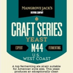 Levadura Mangrove Jacks,  US West Coast Ale. M44