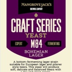 Levadura Mangrove Jacks,  Bohemian Lager. M84