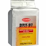 Levadura American West Coast Ale BRY-97. Paquete de 500 g